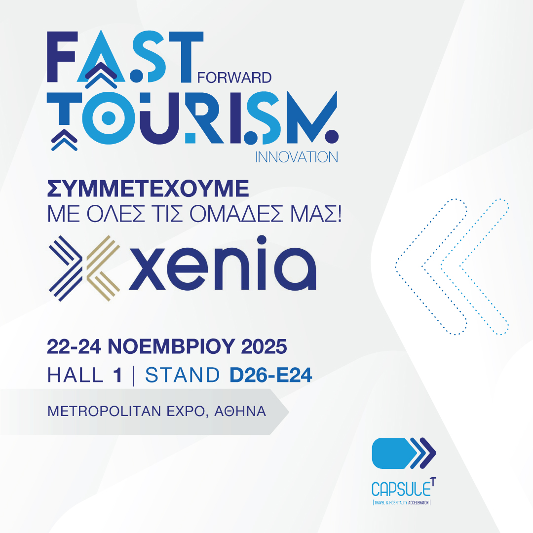 Capsule!@T@! Accelerator at Xenia 2025 with 16 Travel Tech Startups