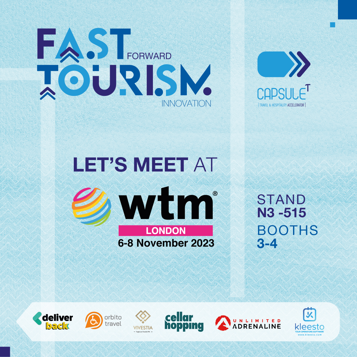 WTM 2023 | Once again along with GNTO & 6 Greek travel tech startups!