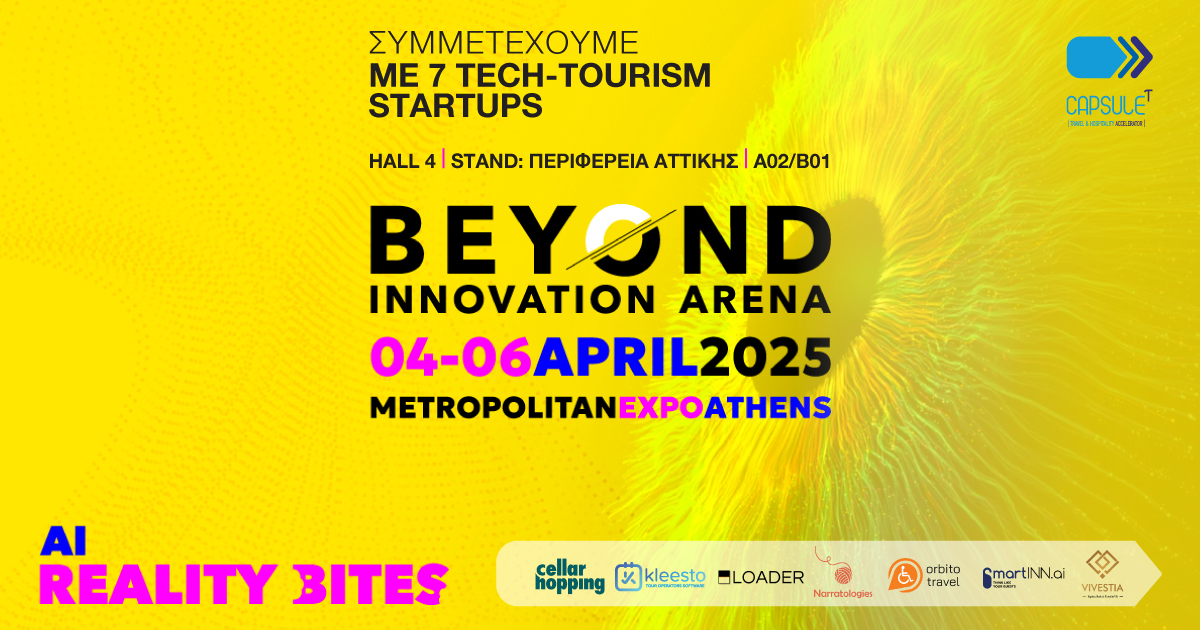 CapsuleT at Beyond Expo 2025: Innovation & New Technologies in Tourism