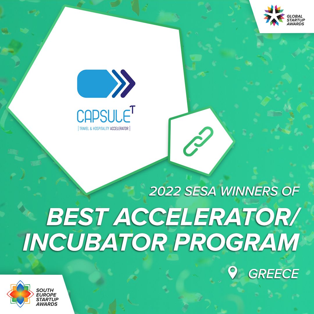 CapsuleT | The big winner of South Europe Startup Awards 2022