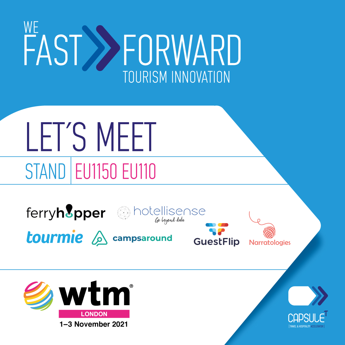 WTM London 2021 | We participate with 6 successful startups