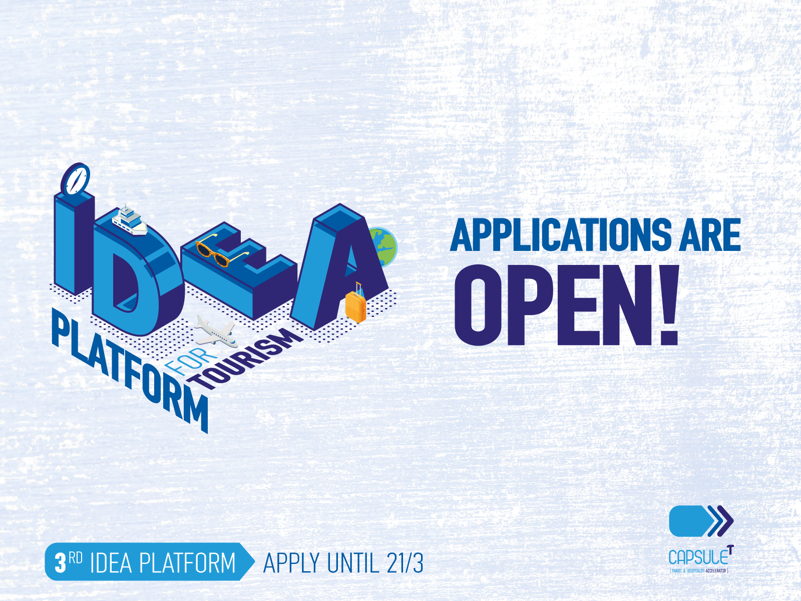 3rd Idea Platform | The applications are open!